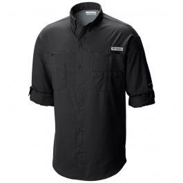 Columbia Men Black Tamiami II Long Sleeve Shirt