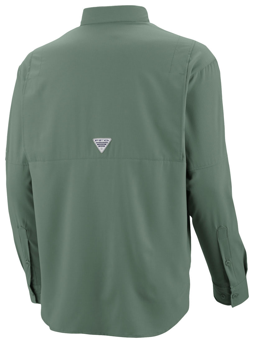 Columbia Men Green Tamiami II Long Sleeve Shirt