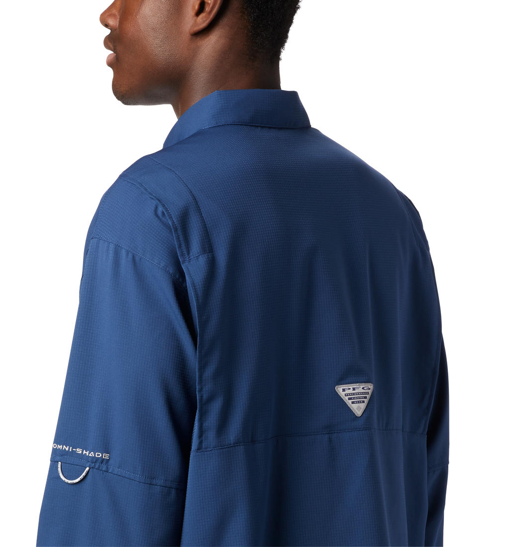 Columbia Men Navy Blue Columbia Men Tamiami Ii Long Sleeve Shirt