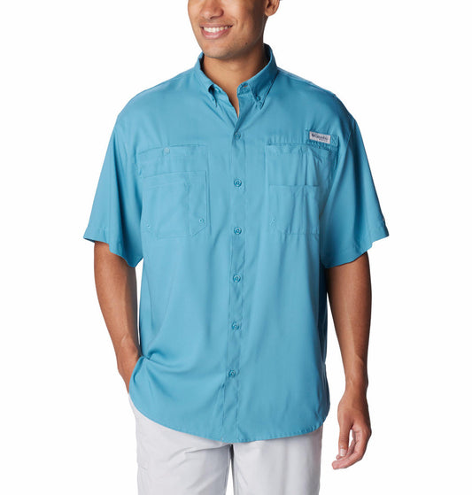 Columbia Men Blue Tamiami II SS Shirt