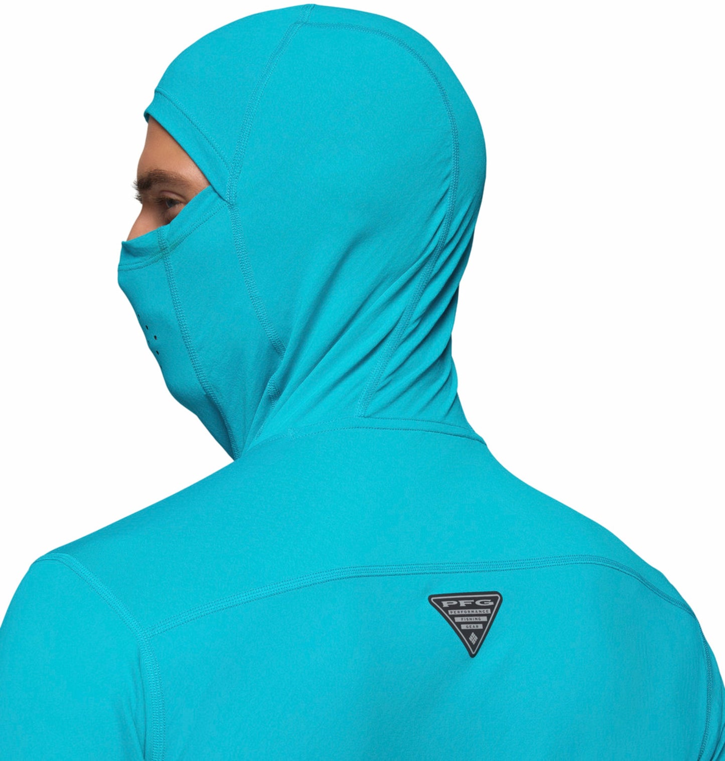 Columbia Men Blue Omni-Freeze Shadowcaster Zero Hoodie