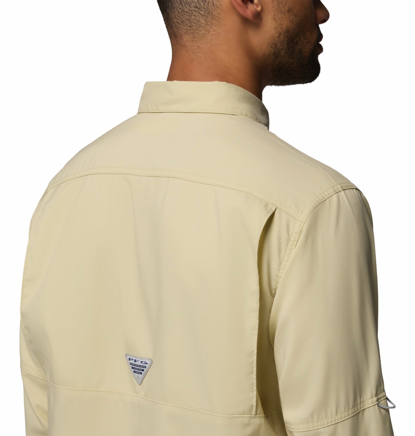 Columbia Men Lime green Omni-Shade Blood n Guts V Long Sleeve Shirt