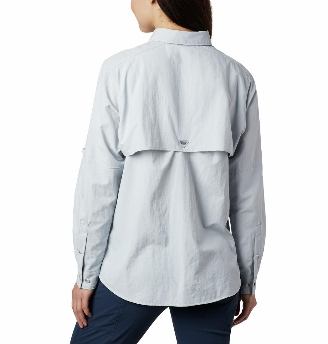 Columbia Women Grey Columbia Women Bahama Long Sleeve Shirt