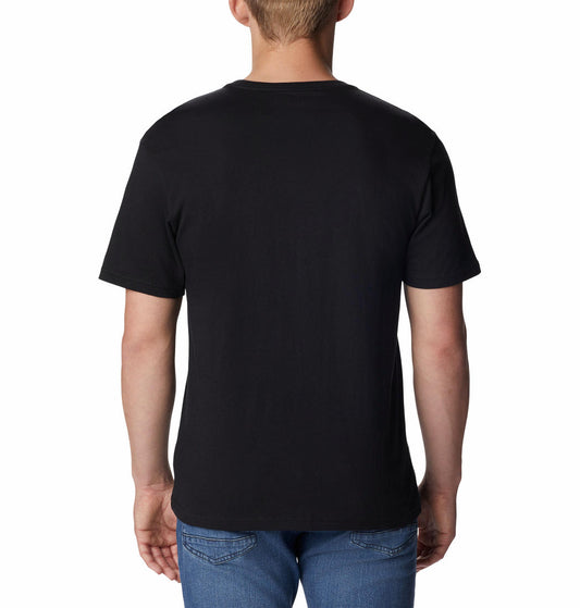 Columbia Mens Grey CSC Basic Logo Short Sleeve Tshirt