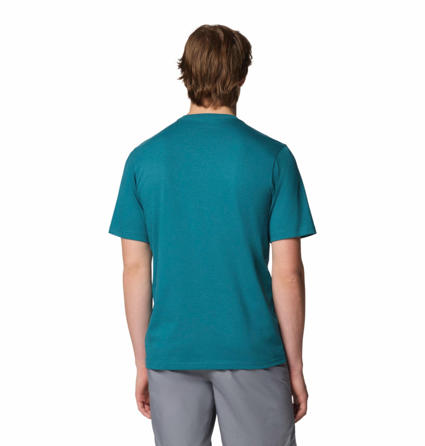 Columbia Mens Teal CSC Basic Logo Short Sleeve Tshirt