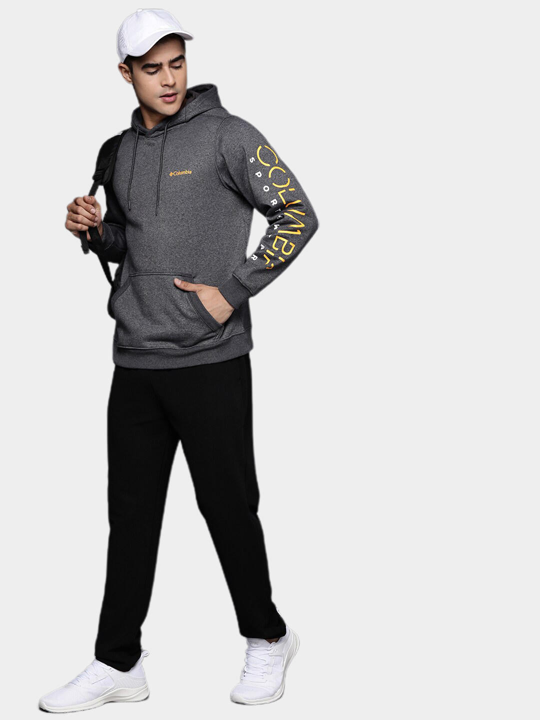 Columbia Men Grey CSC Basic Logo II Hoodie