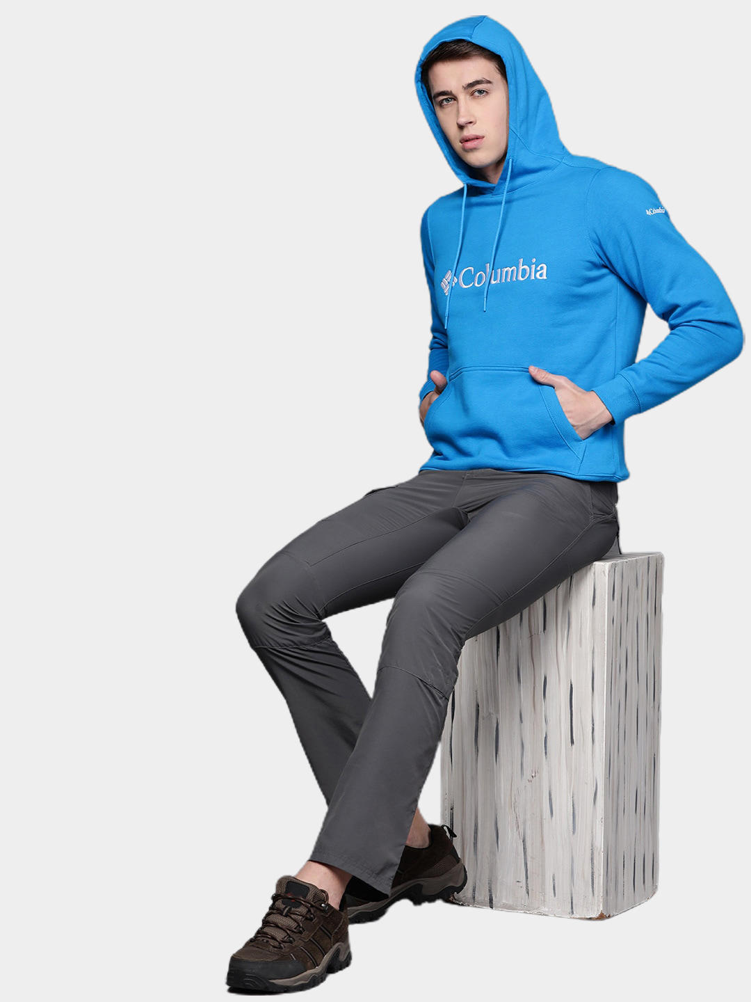 Columbia Men Blue CSC Basic Logo II Hoodie