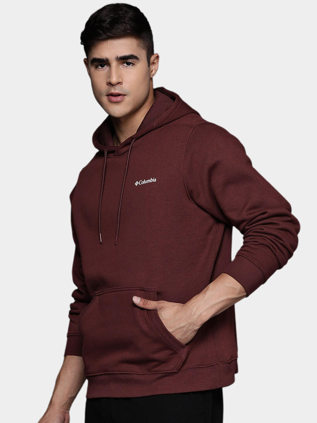 Columbia Men Maroon CSC Basic Logo II Hoodie