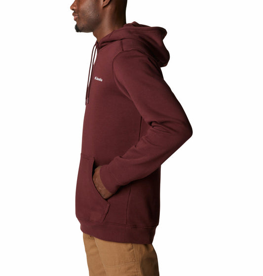 Columbia Men Maroon CSC Basic Logo II Hoodie