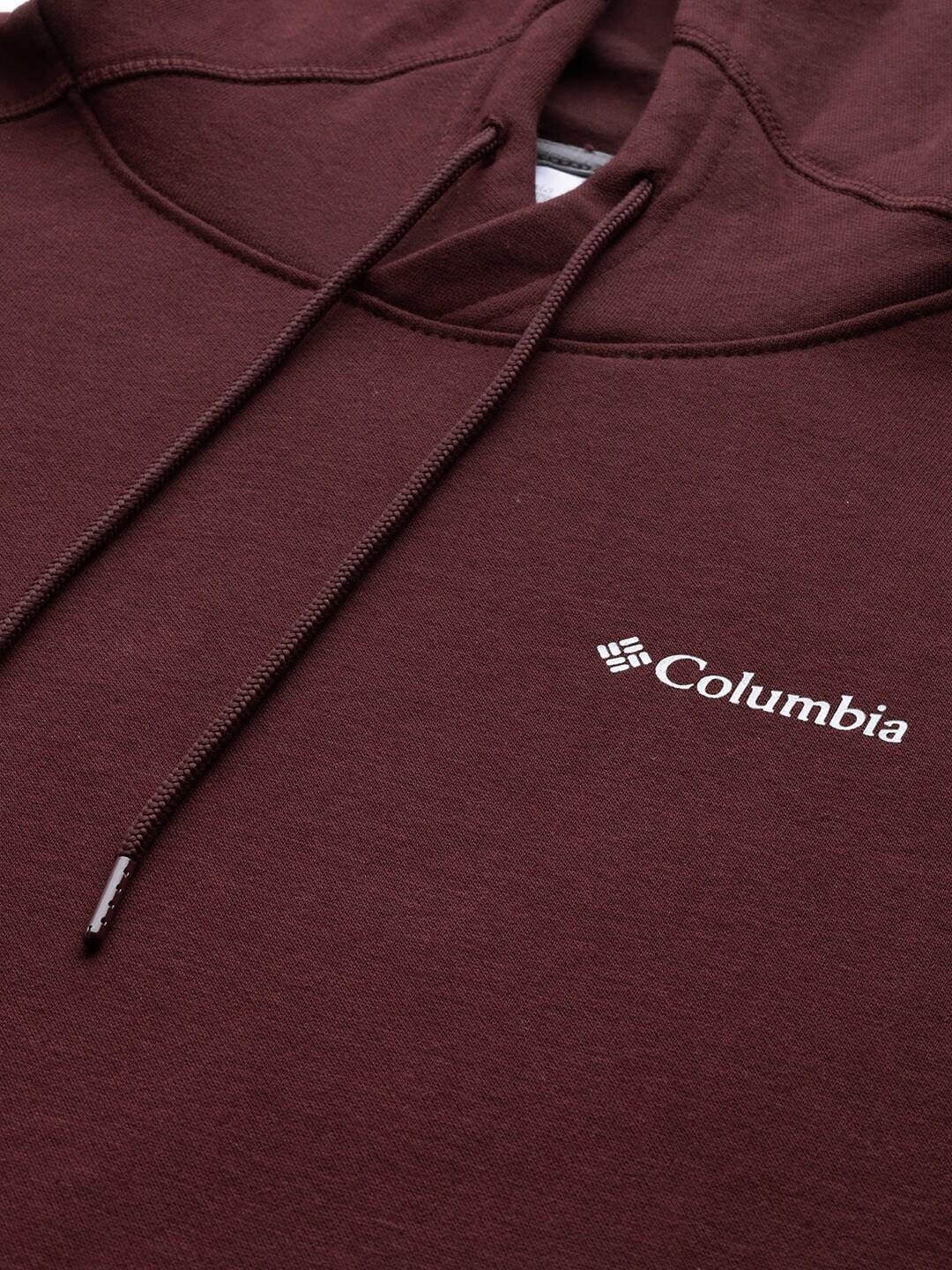Columbia Men Maroon CSC Basic Logo II Hoodie