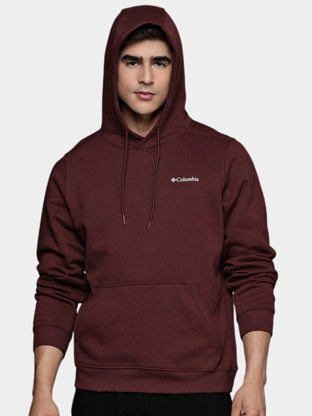 Columbia Men Maroon CSC Basic Logo II Hoodie