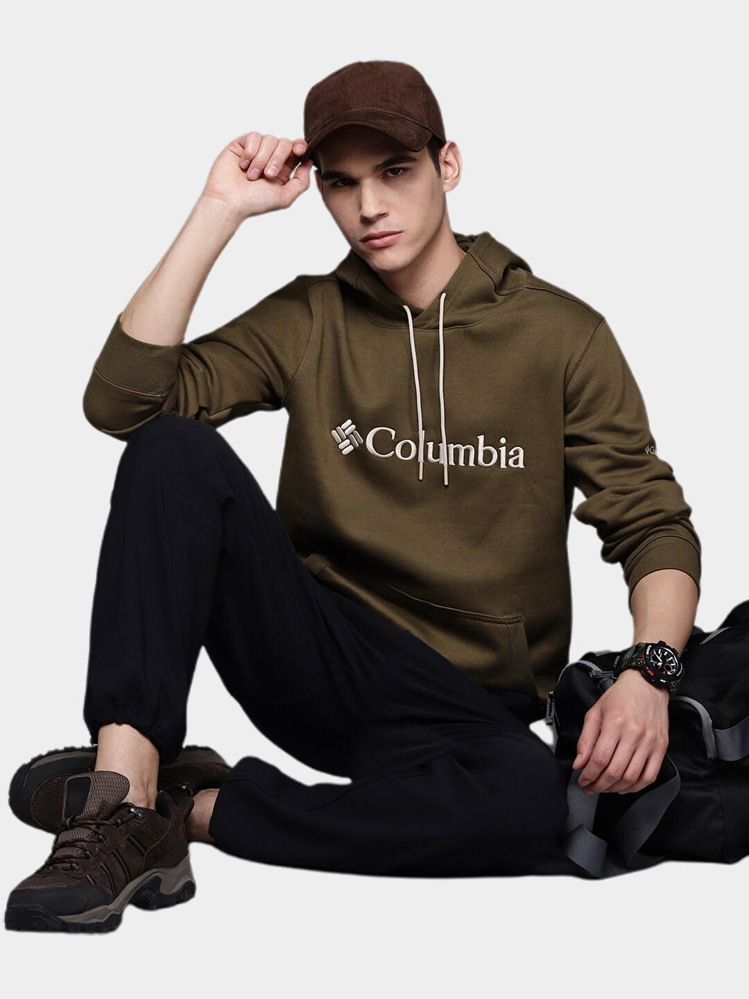 Columbia Men Green CSC Basic Logo II Hoodie