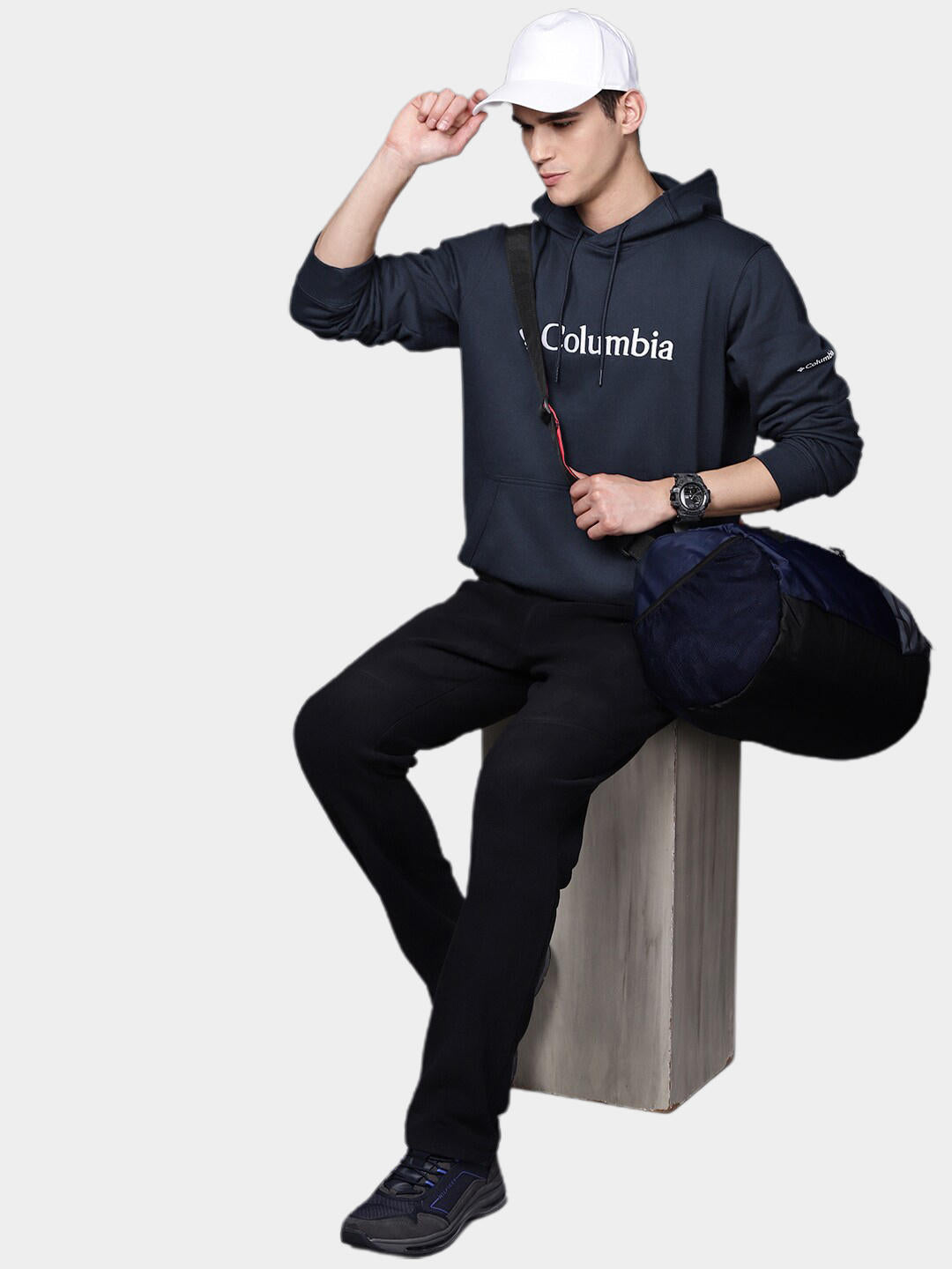 Columbia Men Blue CSC Basic Logo II Hoodie