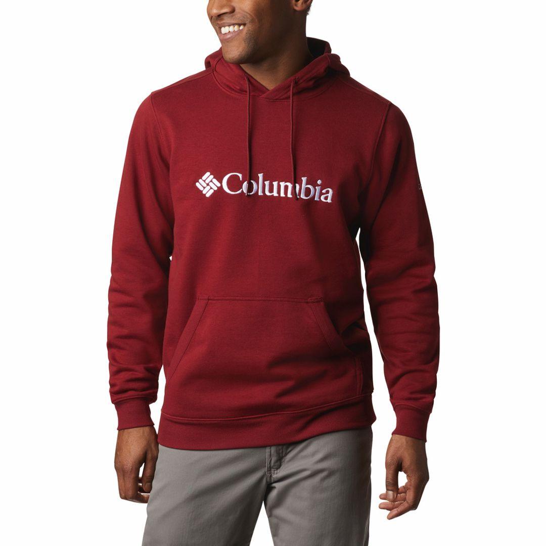 Columbia Men Red CSC Basic Logo II Hoodie