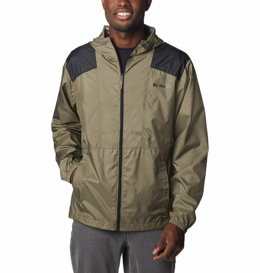 Columbia Men Green Flashback Windbreaker Rain Jacket