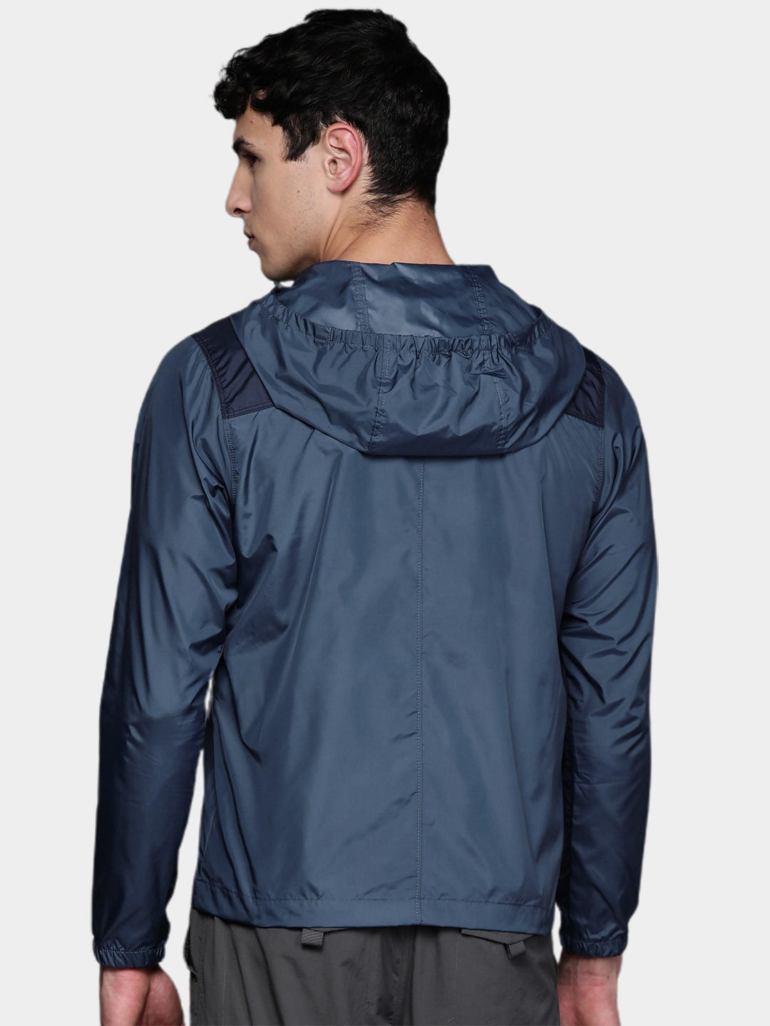 Columbia Men Navy Blue Flashback Windbreaker Rain Jacket
