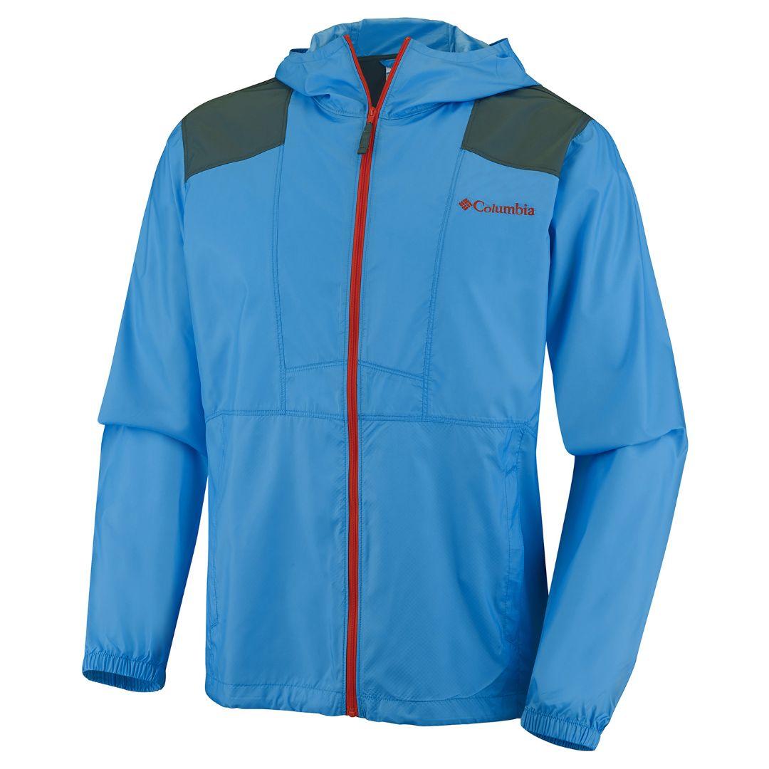 Columbia Men Blue Flashback Windbreaker Rain Jacket