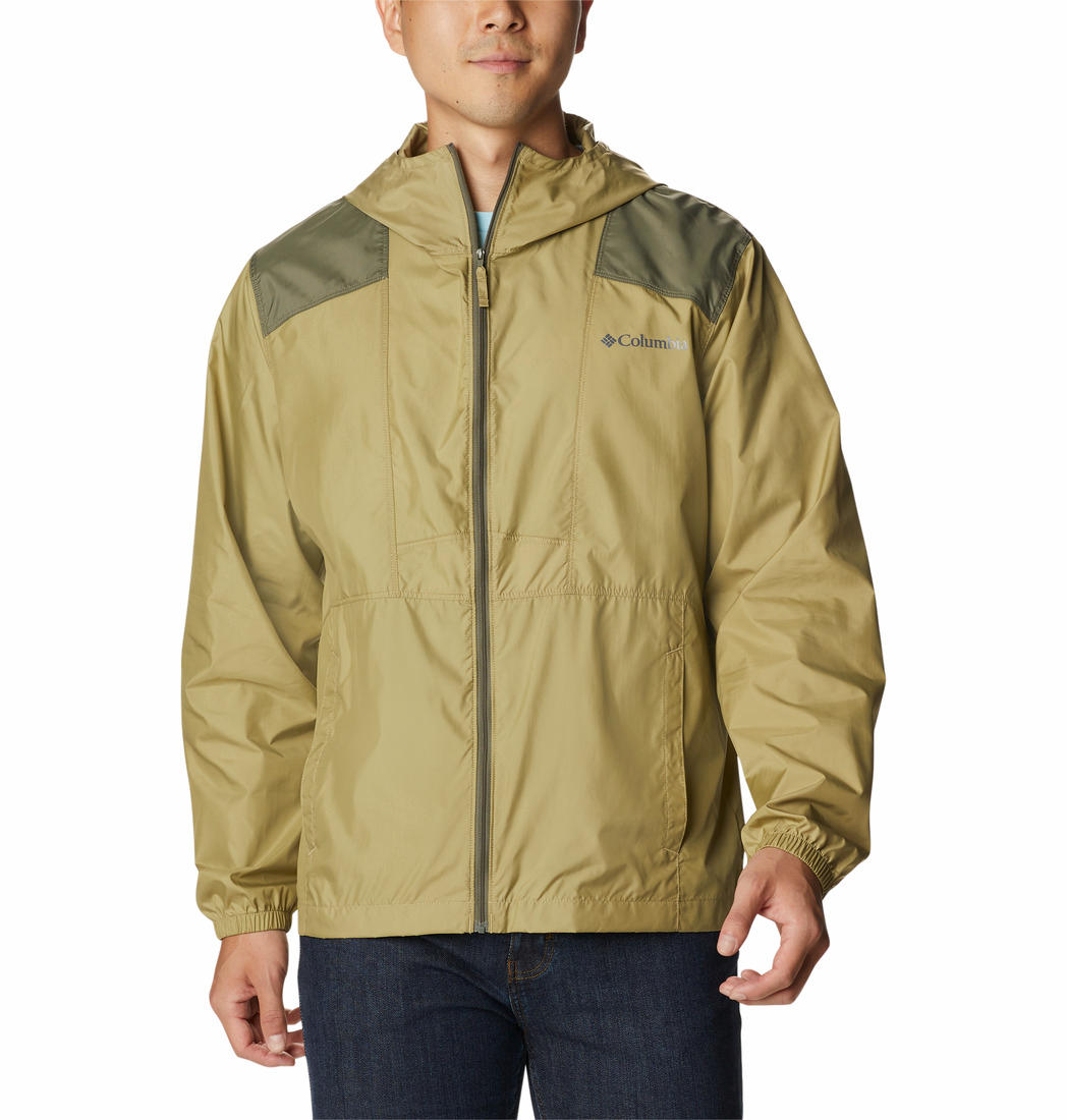 Columbia Men Green Flashback Windbreaker