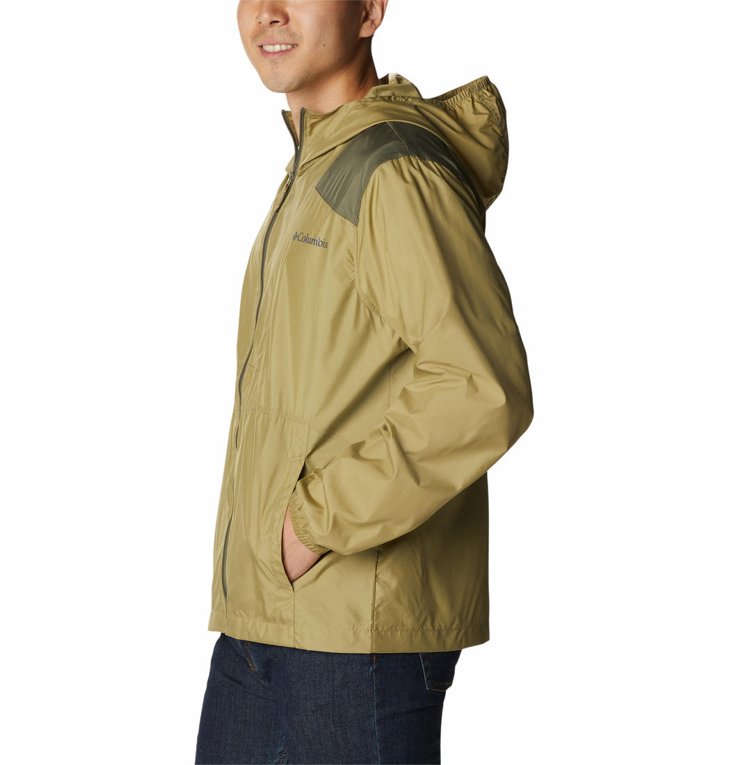 Columbia Men Green Flashback Windbreaker