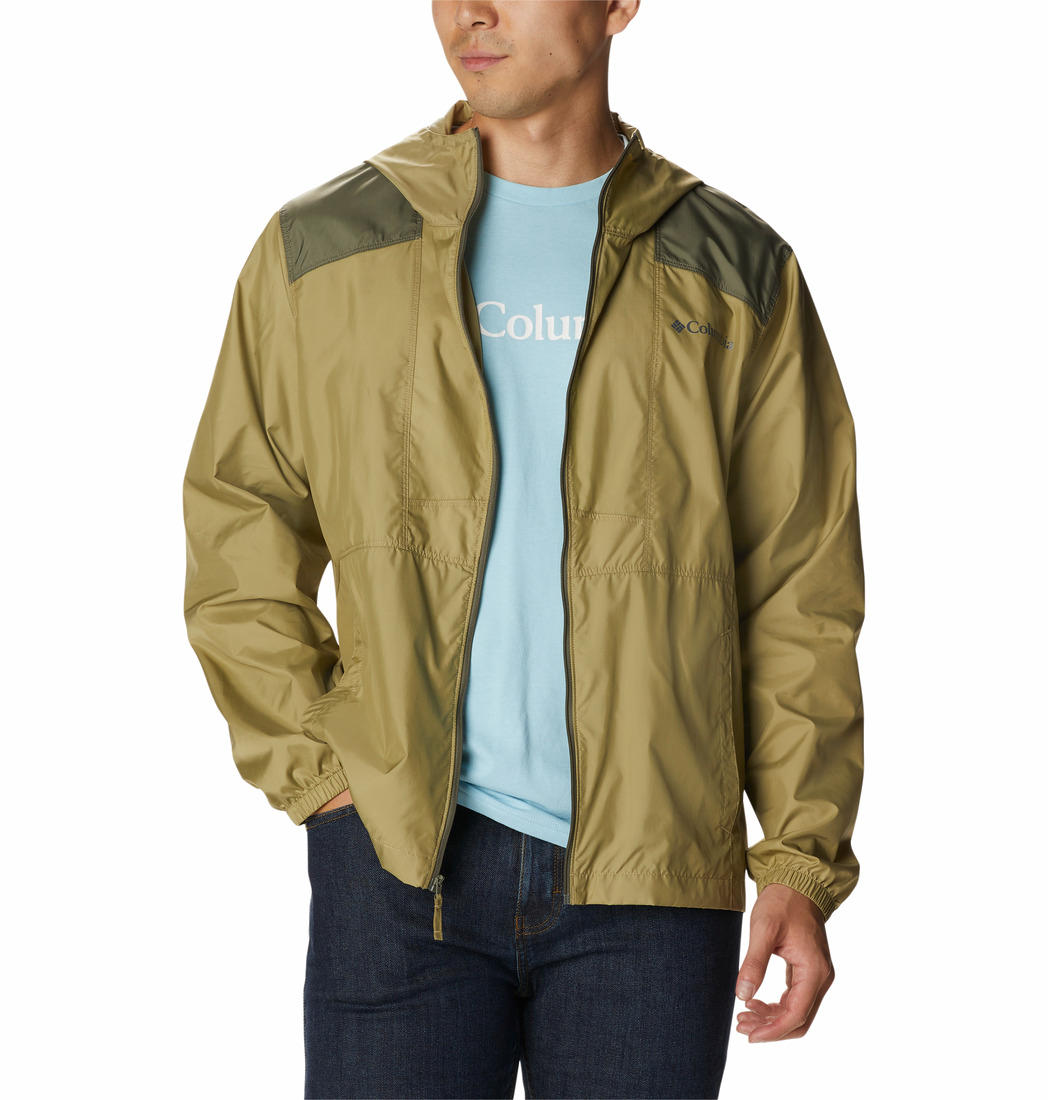 Columbia Men Green Flashback Windbreaker
