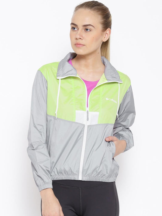 Columbia Women Yellow Omni-Shield Flashback Windbreaker Jacket
