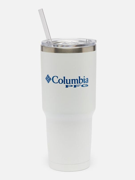 Columbia Unisex White Stainless Steel Insulated Vacuum Hydration Bottles