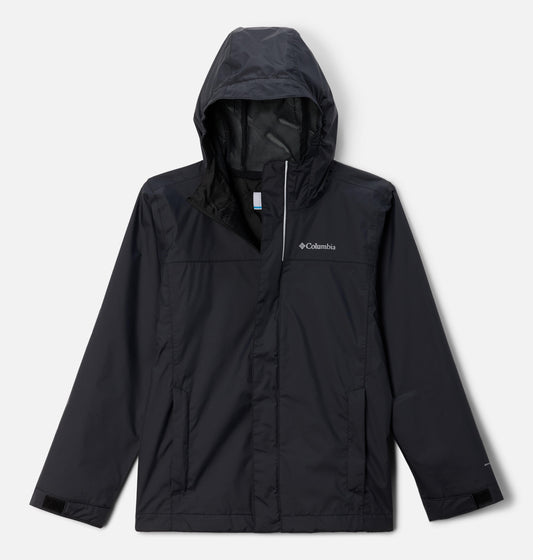 Columbia Kids Boys Black Omni-Tech Watertight II Rain Jacket