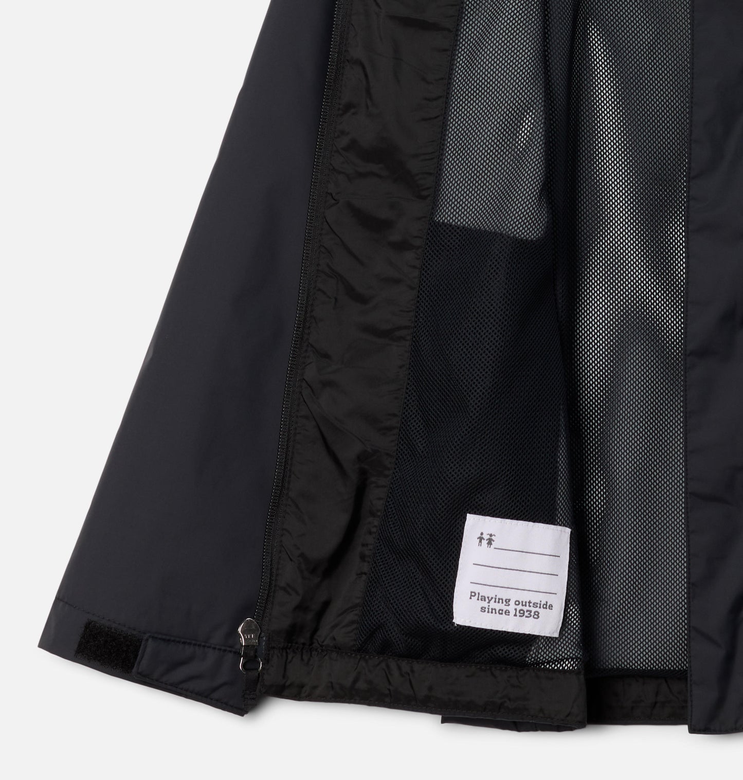 Columbia Kids Boys Black Omni-Tech Watertight II Rain Jacket