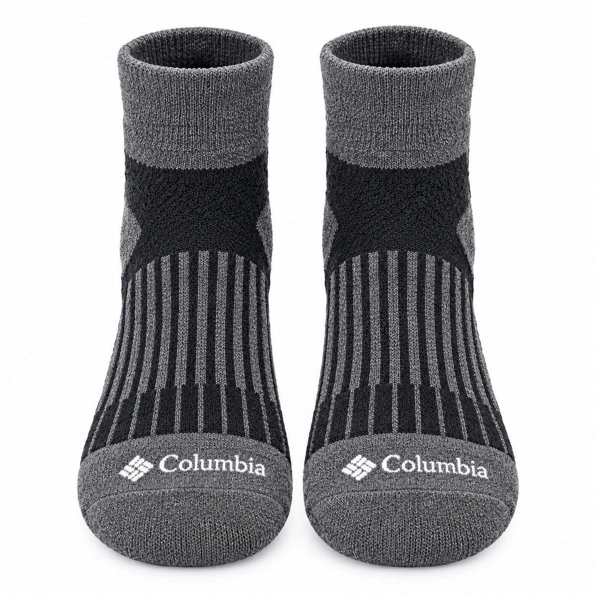 Columbia Unisex Grey Low Cut Running Socks (Non Returnable)