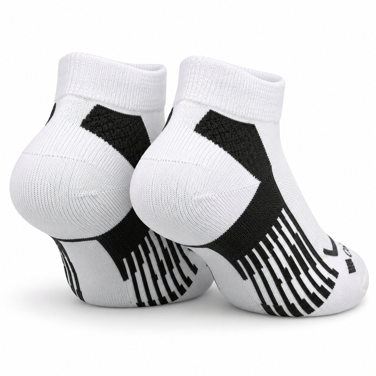 Columbia Unisex White Low Cut Running Socks (Non Returnable)
