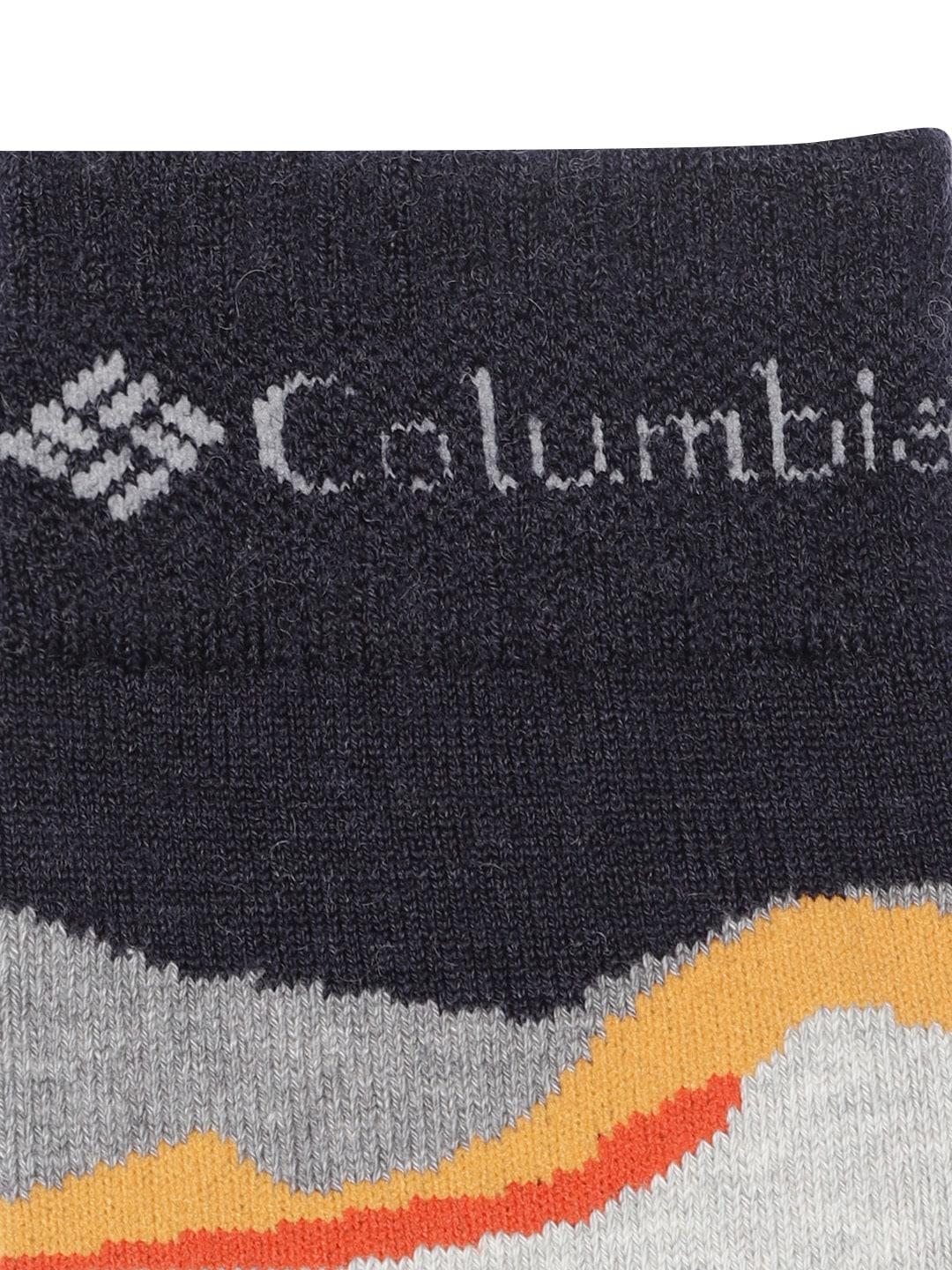 Columbia Unisex Black SOCKS UX 1PR OMNI SKI-MTN-SML (1 Pair) (Non Returnable)