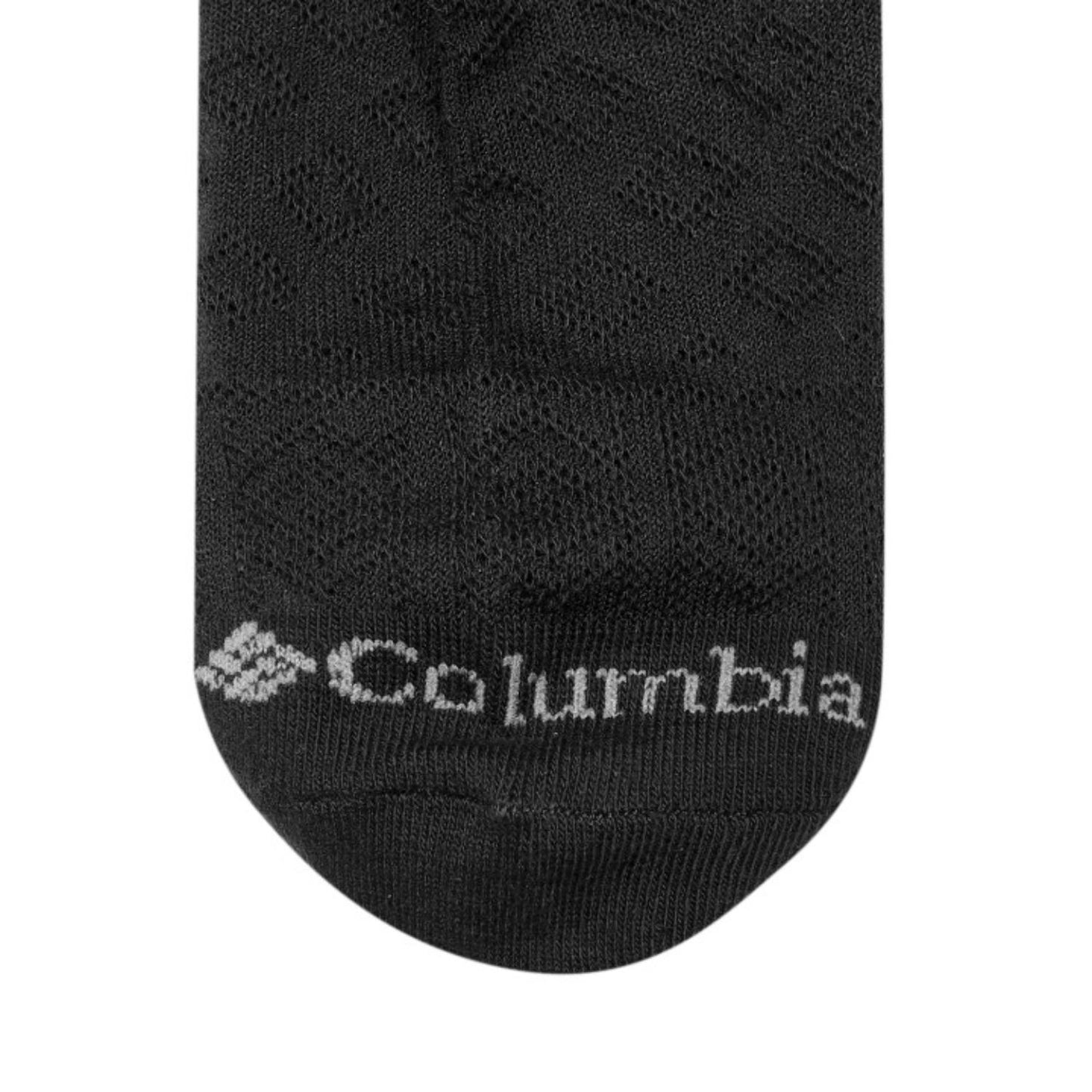 Columbia Womens Black FASHION NO-SHOW PATTERN MESH