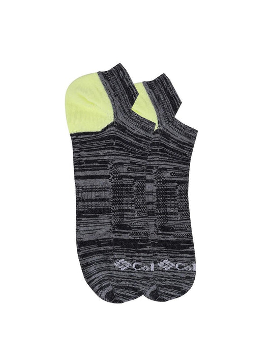 Columbia Men Black SOCKS MN 2P NOSHO-ACTV-SPCDYE (2 Pairs)