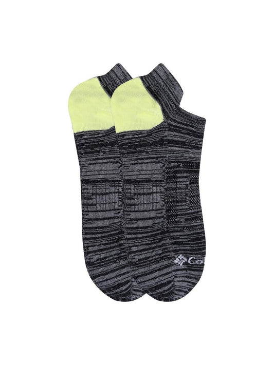 Columbia Men Black SOCKS MN 2P NOSHO-ACTV-SPCDYE (2 Pairs)
