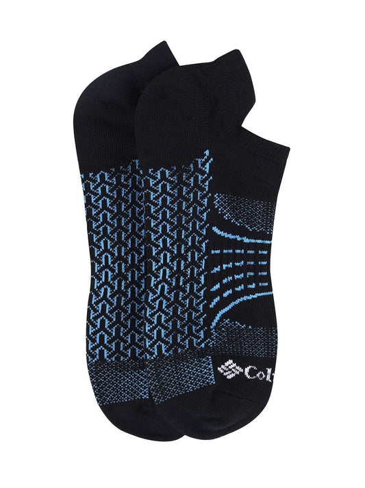 Columbia Women Black SOCKS WM 2P NOSHO-ACTV-MAPPED (2 Pairs)