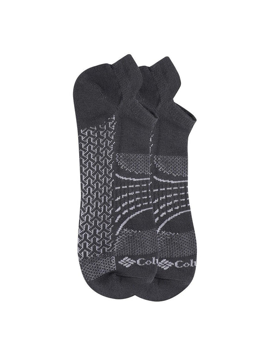 Columbia Men Grey SOCKS MN 2P NOSHO-ACTV-MAPPED (2 Pairs)
