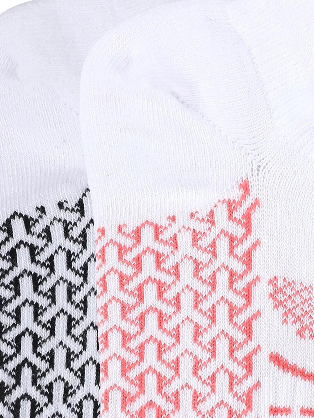 Columbia Women White SOCKS WM 2P NOSHO-ACTV-MAPPED (2 Pairs)