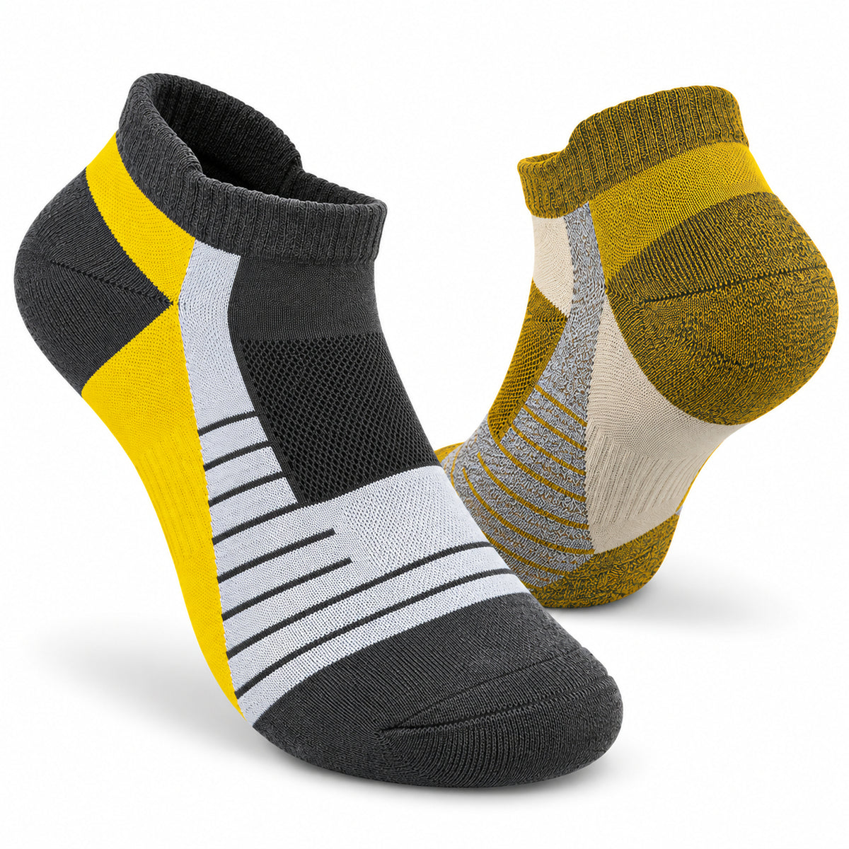 Columbia Men Multi Lightweight Active No Show Socks Pack of 2 (Non Returnable)