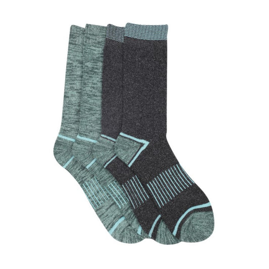 Columbia Womens Multi MOISTURE CONTROL SPACE DYE 4PP CREW