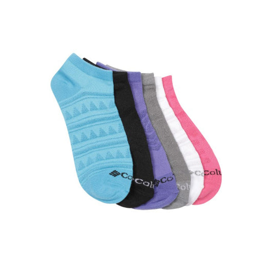 Columbia Womens Multi WANDER NO-SHOW PATTERN MESH
