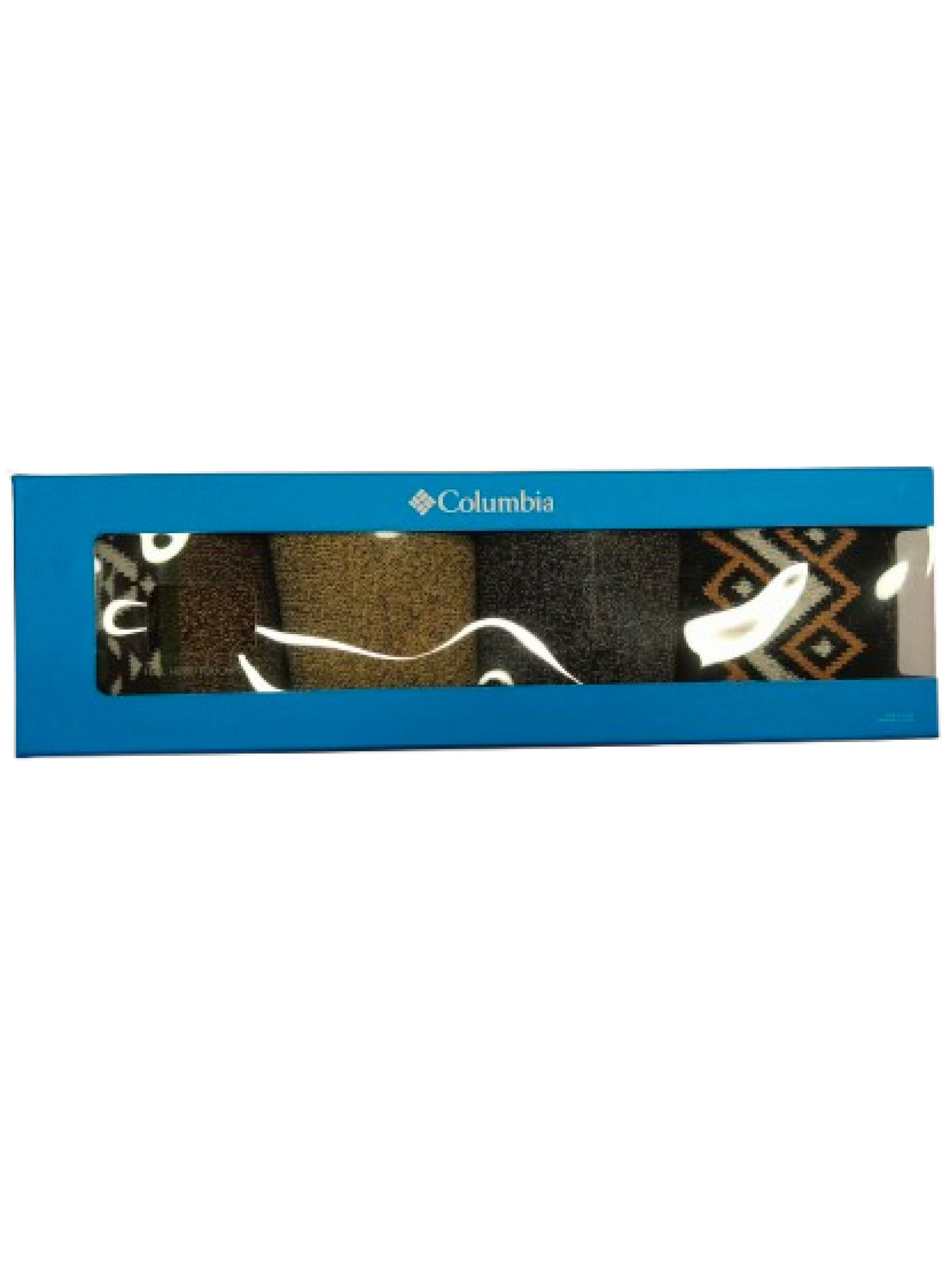 Columbia Men Multi 4P Giftbox Socks - Pack of 4