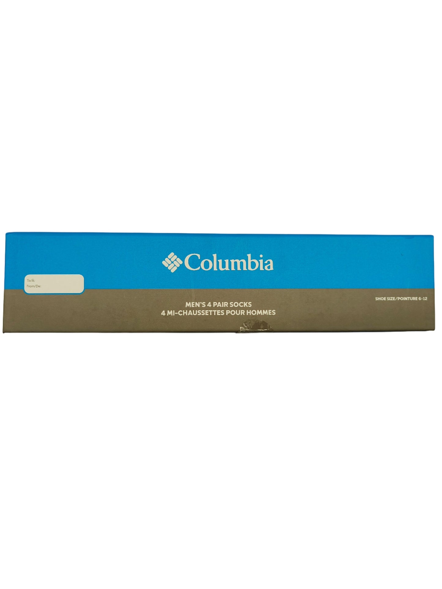Columbia Men Multi 4P Giftbox Socks - Pack of 4