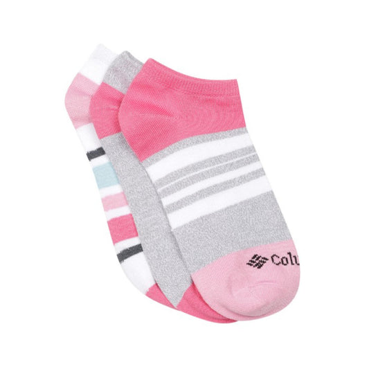 Columbia Womens Multi SUPER SOFT POLYTAM COLORBLOCK NO SHOW