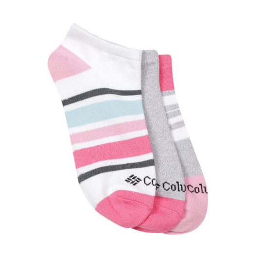 Columbia Womens Multi SUPER SOFT POLYTAM COLORBLOCK NO SHOW