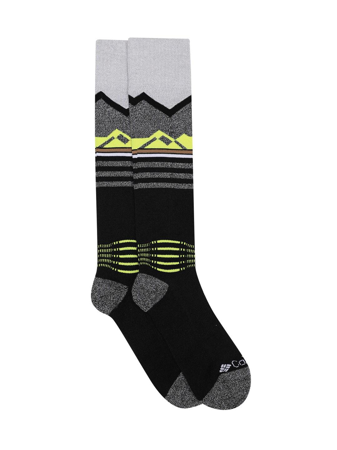 Columbia Unisex Black Thermolite ECO Mountain Ridge OTC Ski Medium Weight (1 Pair)