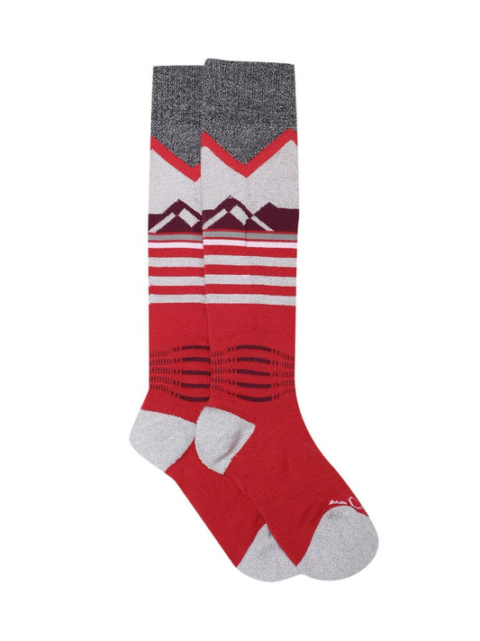 Columbia Unisex Red SOCKS MN 4P THML CREW FC 108N
 (1 Pair)