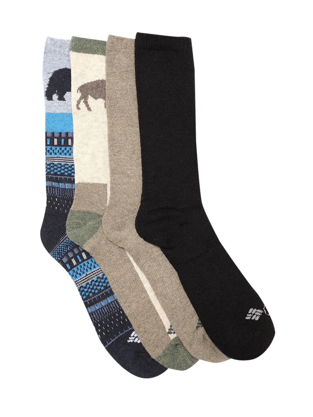 Columbia Men Navy Aspen Wool Crew  (4 Pair) (Non Returnable)