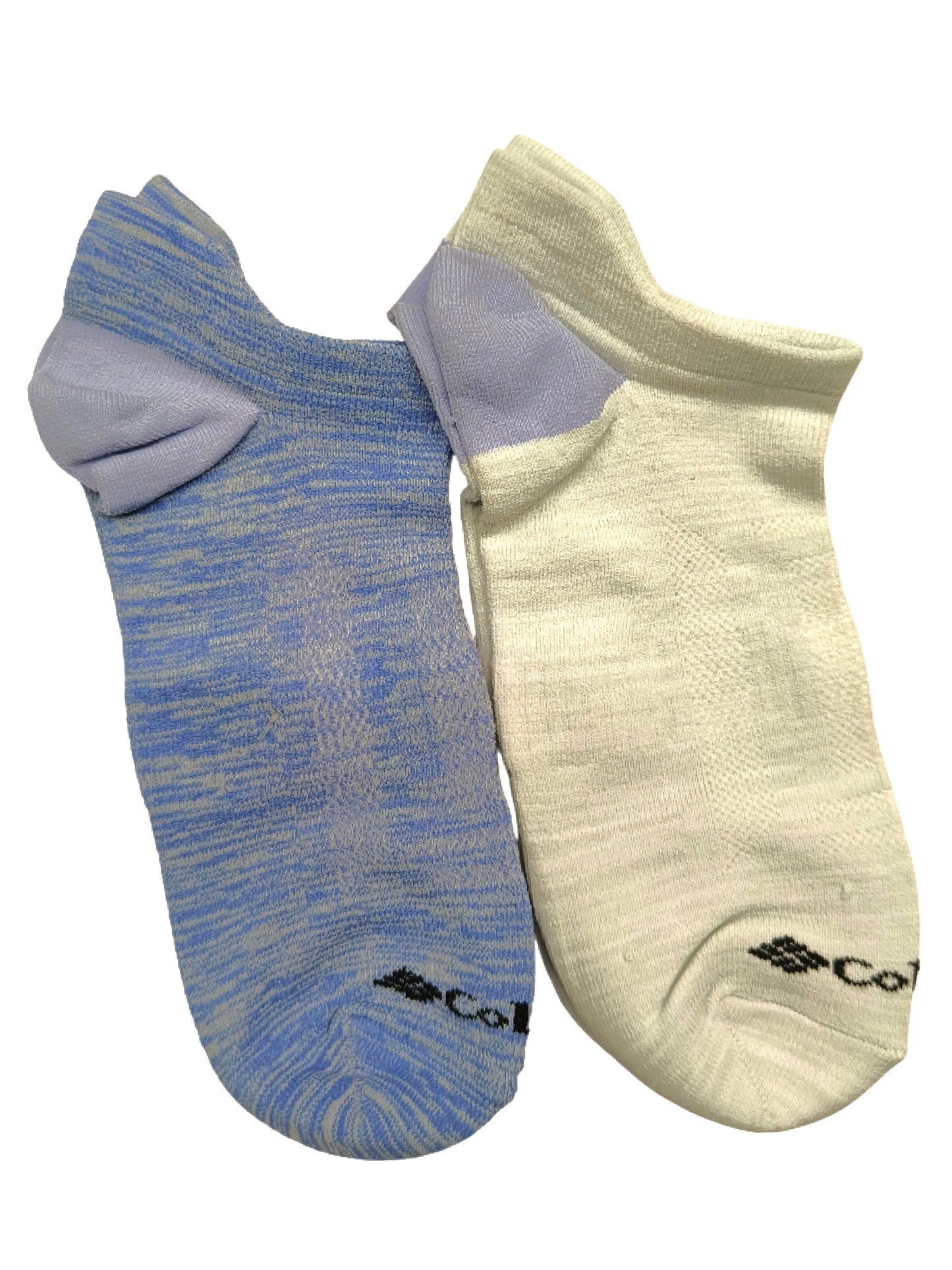Columbia Women Multi Space Dye Brr No-Show Socks - Pack of 2