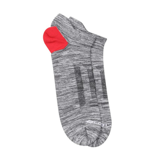 Columbia Mens Grey SPACE DYE BRR NO-SHOW LIGHTWEIGHT