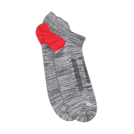 Columbia Mens Grey SPACE DYE BRR NO-SHOW LIGHTWEIGHT